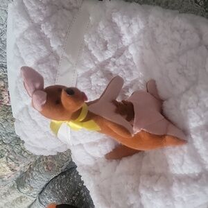 DISNEY VINTAGE KANGA AND ROO KANGAROO PLUSH TOY COLLECTIBLE  WINNIE THE POOH